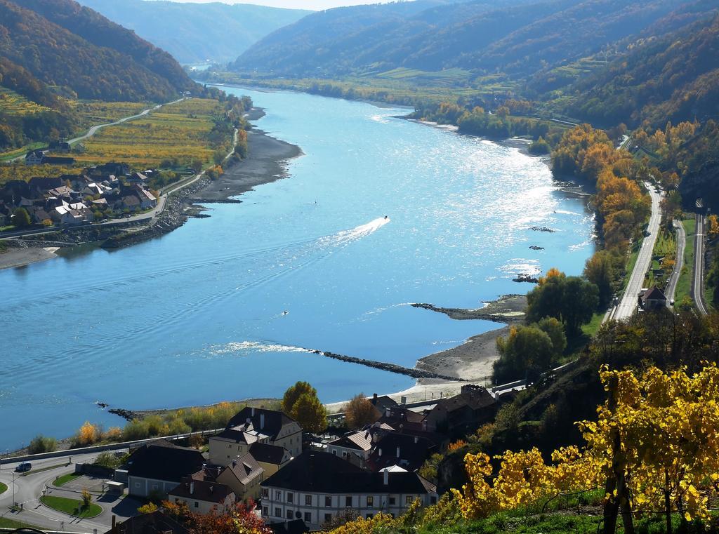 Apartamento Weingut Donabaum "In Der Spitz" Spitz an der Donau Habitación foto